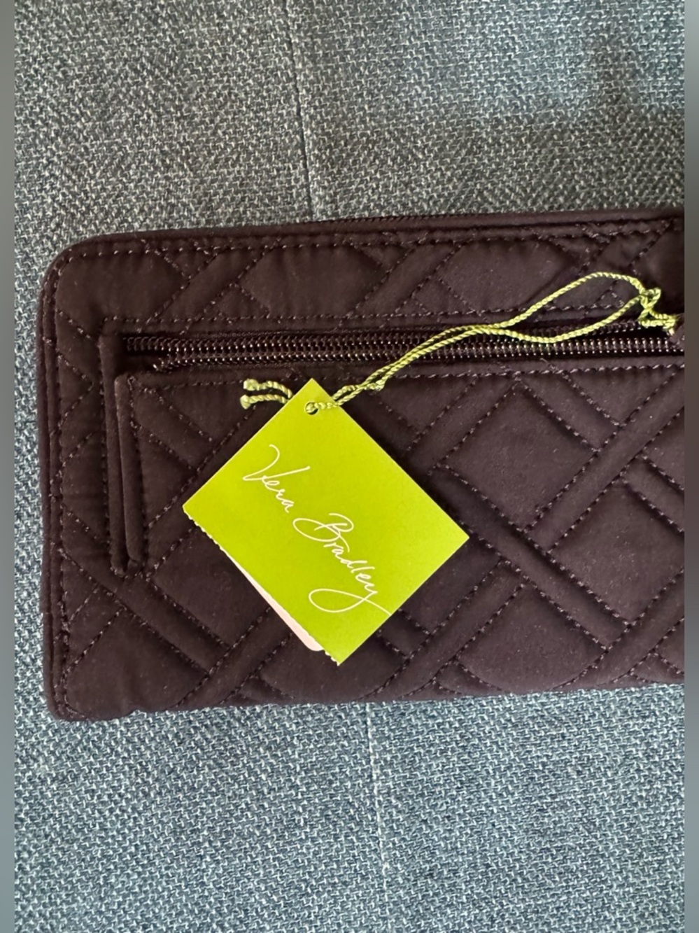 NWT Vera Bradley Turnlock Wallet - Classic Black - Picture 9 of 9